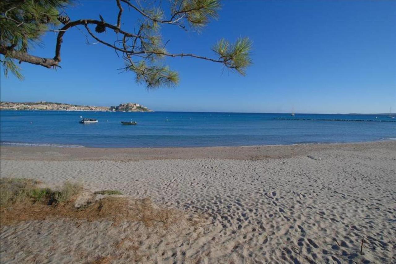 Mare Appart Avec Jardin Et Bbq Vue Mer Et Montagne Plage Et Port A 2 Pas Calvi  Exteriör bild